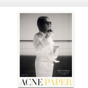 Acne Paper Magazine The Actress Issue 15 2014 Isabelle Huppert Like New